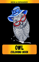 Owl Coloring Book: Coloring Book for Adults Relaxation