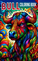 Bull coloring book