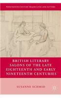 British Literary Salons of the Late Eighteenth and Early Nineteenth Centuries