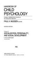 Handbook of Child Psychology