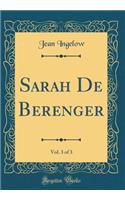 Sarah de Berenger, Vol. 3 of 3 (Classic Reprint)
