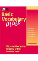Basic Vocabulary in Use with Answers Student's Book with Ans w/ Audio CD