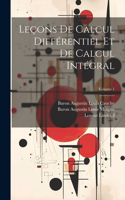 Leçons De Calcul Différentiel Et De Calcul Intégral; Volume 1