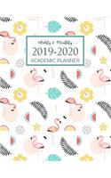 2019-2020 Academic Planner Weekly and Monthly