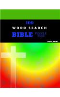 100 Word Search Bible Puzzle Book Large Print: Brain Challenging Bible Puzzles For Hours Of Fun