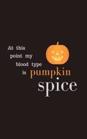 At this point my blood type is pumpkin spice