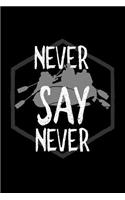 Never say never