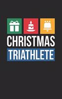 Christmas Notebook 'Christmas Triathlete' - Christmas Gift Candle Bell Funny Christmas Triathlete - Christmas Journal