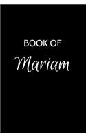 Book of Mariam