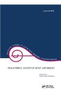 Boundary Control and Variation