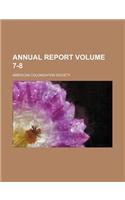 Annual Report Volume 7-8: (English)