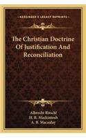 Christian Doctrine of Justification and Reconciliation