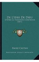 De L'Idee De Dieu