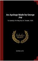An Apology Made by George Joy