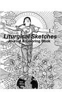 Liturgical Sketches Journal & Coloring Book