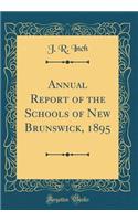 Annual Report of the Schools of New Brunswick, 1895 (Classic Reprint)
