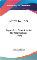 Letters To Helen