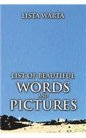 List of beautiful words and pictures: (English)