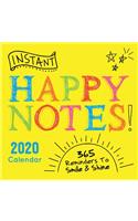 2020 Instant Happy Notes Boxed Calendar: 365 Reminders to Smile and Shine!