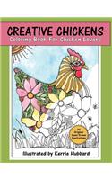 Creative Chickens Coloring Book