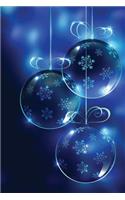 Snowflake Ornaments Notebook