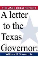 A Letter to the Texas Governor