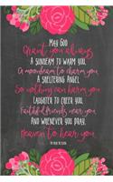 Chalkboard Journal - Irish Blessing (Mixed Pink): 100 page 6" x 9" Ruled Notebook: Inspirational Journal, Blank Notebook, Blank Journal, Lined Notebook, Blank Diary