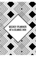 Weekly Planner At A Glance 2020