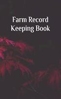 Farm Record Keeping Book