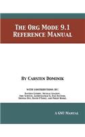 Org Mode 9.1 Reference Manual