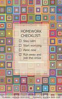 Homework Checklist- Stay Calm, Start Worrying