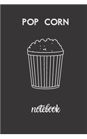 Pop Corn Notebook