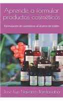 Aprende a formular productos cosméticos