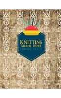 Knitting Graph Paper Notebook - 2: 3 Ratio: Knitters Graph Paper Journal, Knitting Design Graph Paper, Blank Knitting Patterns Book, Vintage/Aged Cover(63 Knitting Graph Paper Notebook)
