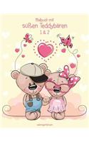 Malbuch mit süßen Teddybären 1 & 2: (Süßen Teddybären)