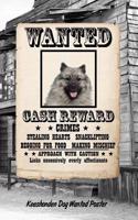 Keeshonden Dog Wanted Poster