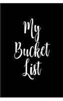 My Bucket List