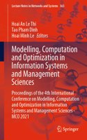 Modelling, Computation and Optimization in Information Systems and Management Sciences: Proceedings of the 4th International Conference on Modelling, Computation and Optimization in Information Systems and Management Sciences - McO 2021