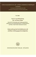 Untersuchung Des Kurzhubhonens Mit Erhöhten Umfangsgeschwindigkeiten