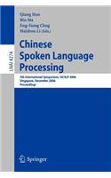 Chinese Spoken Language Processing