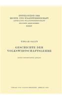 Geschichte der Volkswirtschaftslehre