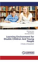 Learning Environment for Disable Children and Young People