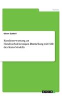 Kundenerwartung an Handwerksleistungen. Darstellung mit Hilfe des Kano-Modells