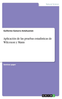 Aplicación de las pruebas estadísticas de Wilcoxon y Mann