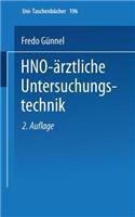 Hno-Ärztliche Untersuchungstechnik