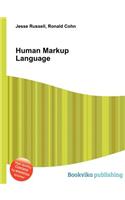Human Markup Language