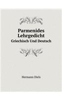 Parmenides Lehrgedicht Griechisch Und Deutsch
