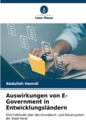 Auswirkungen von E-Government in Entwicklungsländern