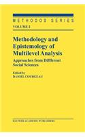 Methodology and Epistemology of Multilevel Analysis