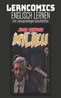 Lerncomics - Englisch lernen mit zweisprachigen Geschichten - Milieu - Krimi Comic